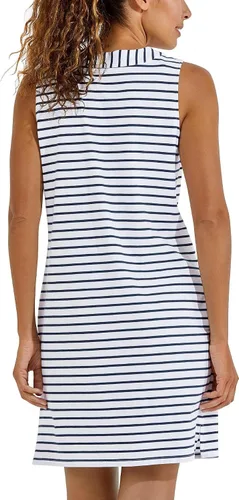 Vista 2 de Coolibar Vestido sin mangas Oceanside UPF 50+ para mujer - Protección solar