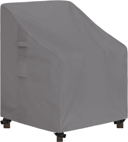 Vista 16 de Easy-Going Funda para Silla de Respaldo Alto para Exteriores Resistente a Rayos UV Funda para Silla de Patio Impermeable Funda para Muebles