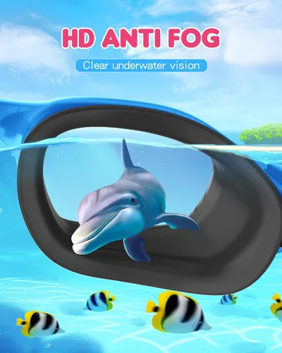 Vista 5 de Gafas de natación para niños, gafas de natación para niños de 6 a 14 años, gafas de piscina con protección UV antivaho para niños y niñas