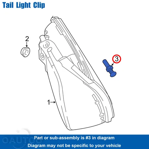 Vista 4 de 25 unids tronco panel remache luz trasera clip de empuje tipo retenedor para Mercedes-Benz 000-991-59-40