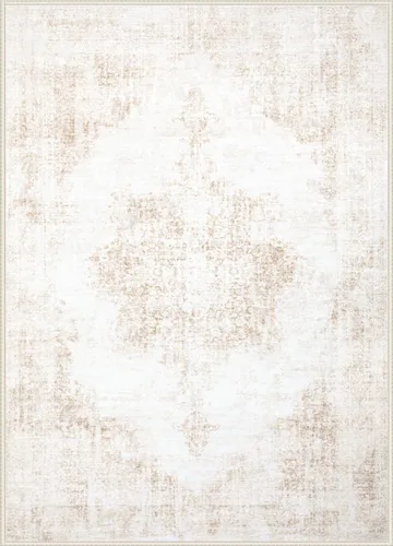Vista 9 de Alfombra de Área 5x7 Alfombra Vintage: Alfombras Lavables para Sala de Estar Alfombras Retro con Medallón Desgastadas Alfombras Grandes Suaves