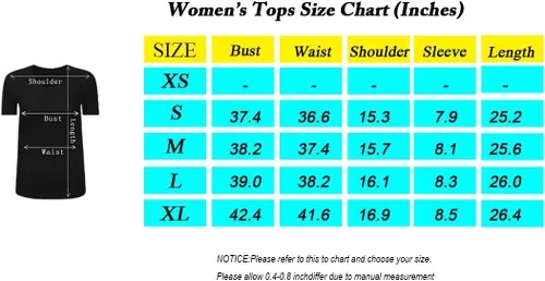 Vista 6 de Camisetas de verano básicas de manga corta con cuello redondo y cuello redondo para mujer