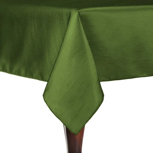 Vista 30 de ULTIMATE TEXTILE Majestic - Mantel cuadrado reversible Shantung Satin (59.8 x 59.8 in), color azul turquesa