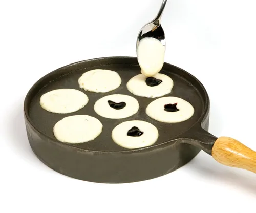 Vista 2 de Norpro Sartén Deluxe Munk Aebleskiver 8.5 pulgadas de diámetro y 2 pulgadas