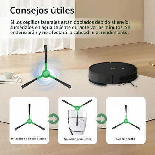Vista 7 de Piezas de repuesto para iRobot Roomba 104/105/105X Combo Essential (RVG-Y1)
