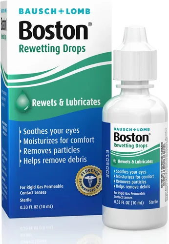 Vista 2 de Bausch & Lomb Boston - Gotas de rehumedecimiento (0.3 fl oz, 5 unidades)