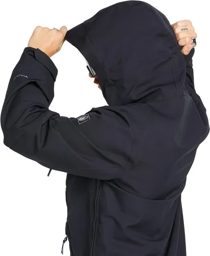 Vista 11 de Volcom Brighton - Chaqueta de snowboard con capucha para hombre Gris