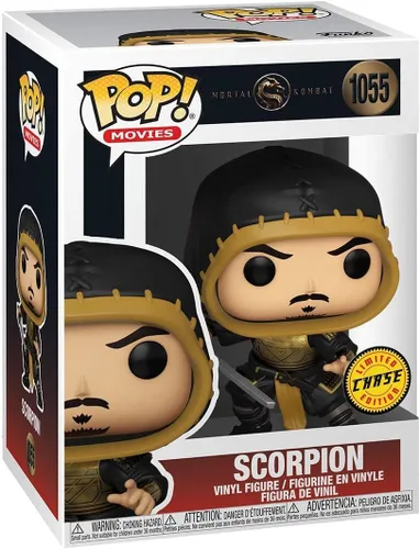 Vista 2 de Funko Pop! Movies Mortal Kombat Scorpion - Figura de vinilo de 3.75 pulgadas