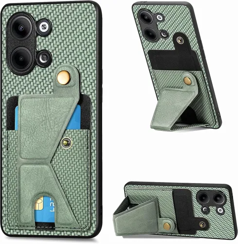 Vista 80 de Funda para Oppo K10x / OnePlus Nord CE 2 Lite 5G Funda para Realme 9 5G / 9 Pro / Q5 / V25 Funda de piel sintética con ranuras para tarjetas