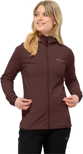 Vista 4 de Jack Wolfskin Sudadera con capucha Baiselberg Fz W para mujer Azul Coral