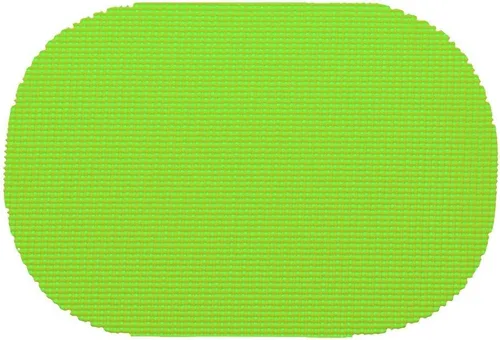 Vista 14 de Kraftware 31336 - Mantel individual de red Dz, ovalado, color verde cazador, tamaño grande