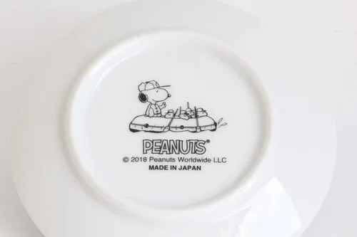 Vista 4 de Australia Canada Snoopy Mini Plato, Juego de 2