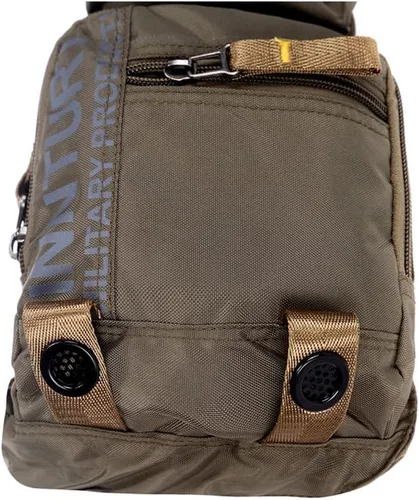Vista 3 de Kawei Knight Riñonera de nailon con mochila de mensajero