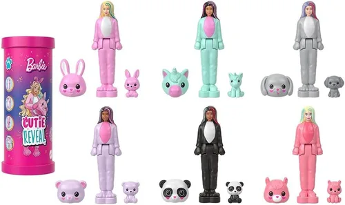 Vista 3 de Muñeca Barbie Mini Cutie Reveal Modelo Aleatorio