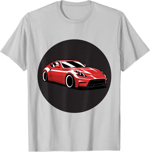Vista 21 de 370z Car Retro Design Sport Camiseta, Blanco
