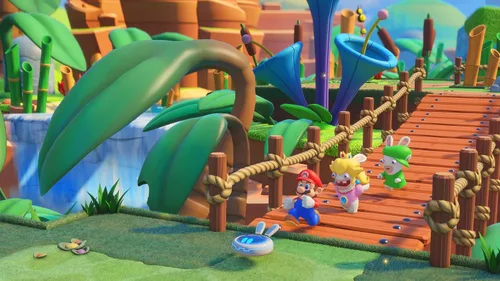 Vista 4 de Mario Rabbids Kingdom Battle - Gold Edition - Nintendo Switch video game (Non-US Version)