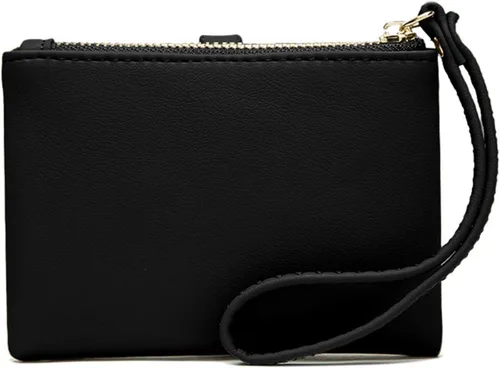 Vista 5 de AOXONEL Billeteras pequeñas para mujer Rfid Bifold, carteras para mujer para moneda, monedero de cambio con correa de muñeca