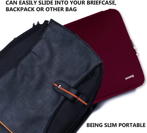 Vista 59 de Funda para portátil, bolsa de transporte con protección para computadora compatible con MacBook Air nuevo de 13 pulgadas M2/A2681 M1/A2337, MacBook
