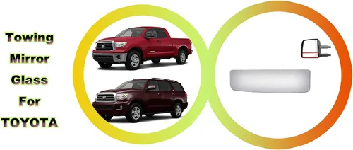 Vista 2 de WLLW Cristal de repuesto para 07-21 Tundra 08-17 Sequoia Pickup Driver Side -Lower