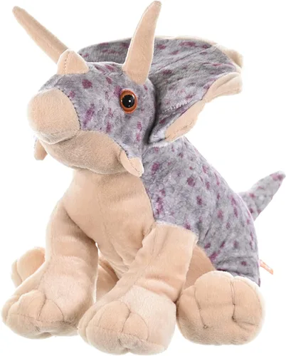 Vista 7 de Wild Republic CK-mini Triceratops Animal de peluche de 8 pulgadas , 12", Multicolor