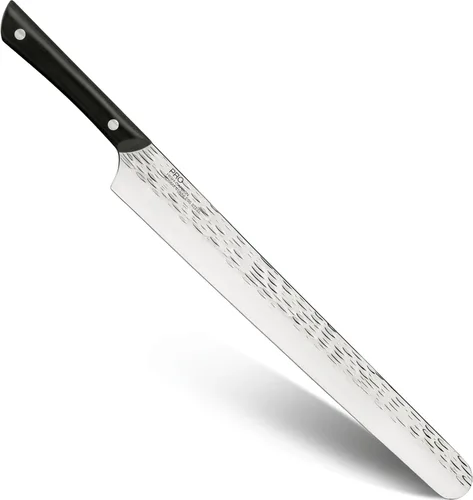 Vista 10 de Cuchillo de filete flexible Kai PRO de 6 pulgadas, cuchillo de filete afilado a mano, hoja de acero inoxidable alemán DIN1.4116, mango POM de espiga