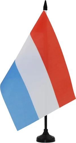 Vista 199 de AZ FLAG Aland Table Flag 4x6 in 100D Polyester Plastic Base Indoor use Finnish 15x10 cm desk flag stitched finish with reinforced edges with