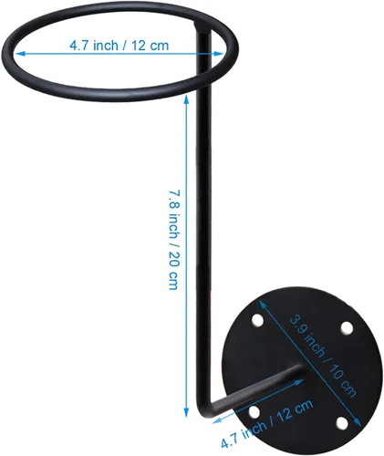 Vista 2 de HAINANSTRY Accesorios de motocicleta, soporte para casco, colgador de casco, gancho montado en la pared para abrigos, sombreros, gorras - actualizado