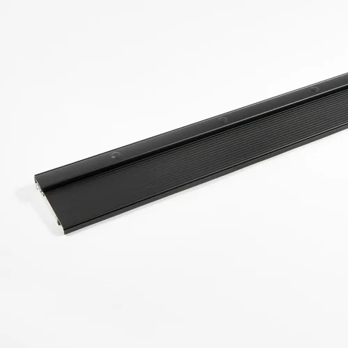 Vista 2 de Umbral de aluminio ajustable, tornillos ocultos, impermeables, extensión adicional, disponible, resistente, comercial y residencial, varios tamaños