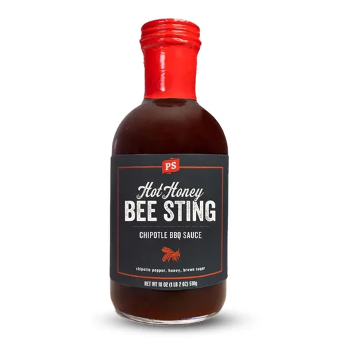 Vista 11 de PS Seasoning Salsa barbacoa picante dulce paquete de 3 – Peach Buzz, Cherry Bomb, y Notorious PIG Gourmet Barbecue Sauce Set para asar a