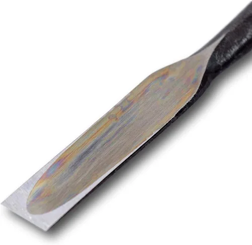 Vista 4 de KAKURI Juego de cinceles y gubia para tallar madera japonesa, 5 piezas para carpintería, fabricado en Japón, herramientas profesionales de tallado
