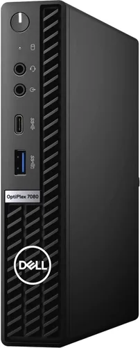 Vista 2 de Dell OptiPlex 7080 XE Micro factor de forma Mini PC Intel 6-Core i5-10500T 8GB DDR4 RAM 256GB PCIe SSD Windows 11 Pro