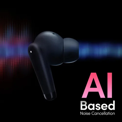 Vista 3 de Palm Buds Pro, auriculares inalámbricos con cancelación de ruido, ligeros y cómodos, graves profundos, 6 micrófonos, ANC híbrido, modo ambiente