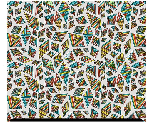 Vista 5 de HTV con estampado tribal y azteca (19.66 x 36 pulgadas), diamante africano
