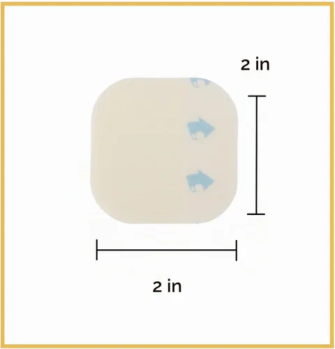 Vista 8 de McKesson Apósito hidrocoloide, estéril, delgado 20 apósitos, 2 x 2