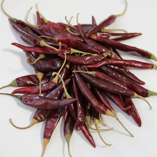 Vista 2 de Pimientos enteros secos Puya de 1 libra, cápsulas de Seco Pulla Chile Perfecto para hacer salsas, adobos, adobos, sopas, guisos y auténticas