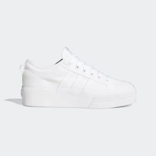 Vista 3 de adidas Zapatillas Nizza Platform para mujer, BlancoBlancoBlanco