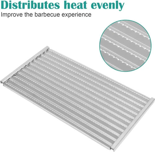 Vista 3 de Placas emisoras para Charbroil TRU-Infrared 463644220 463632320 463642316 463675016 463644220 G362-2100-W1, placas emisoras de parrilla de repuesto