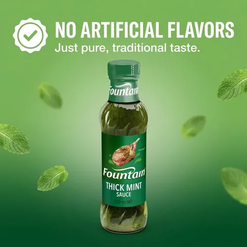Vista 6 de Fountain Salsa de Menta Espesa 8.5 fl oz.