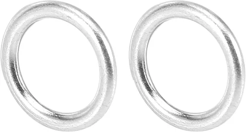 Vista 6 de X AUTOHAUX Junta de tapón de drenaje de aceite M14 N0138157 para Audi A6 A7 A8
