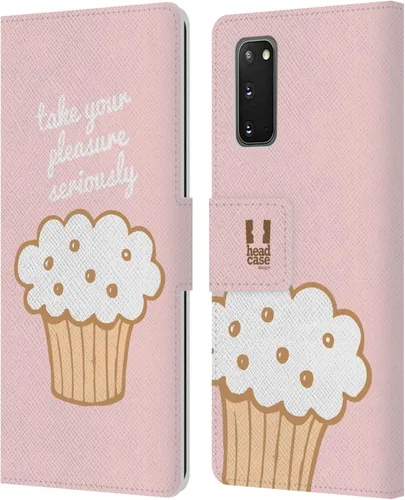 Vista 109 de Head Case Designs Assortment Cupcakes Happiness Leather Wallet Case Compatible with Samsung Galaxy A07 4G Surtido