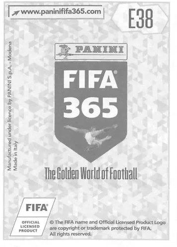 Vista 2 de 2017-18 Panini FIFA 365 Stickers Europe Soccer #E38 Mauro Icardi Inter Milan Official Smaller Than Trading Card Sized Album Sticker in Raw