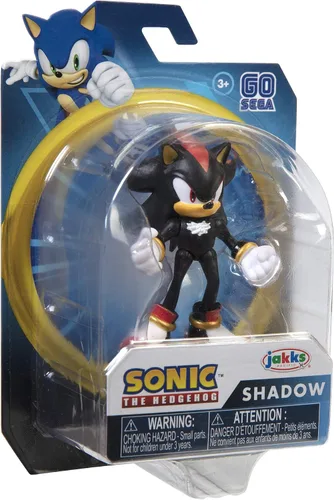 Vista 8 de Sonic The Hedgehog - Figura de acción de 2.5 pulgadas (6.35 cm aprox.) de Shadow, juguete coleccionable