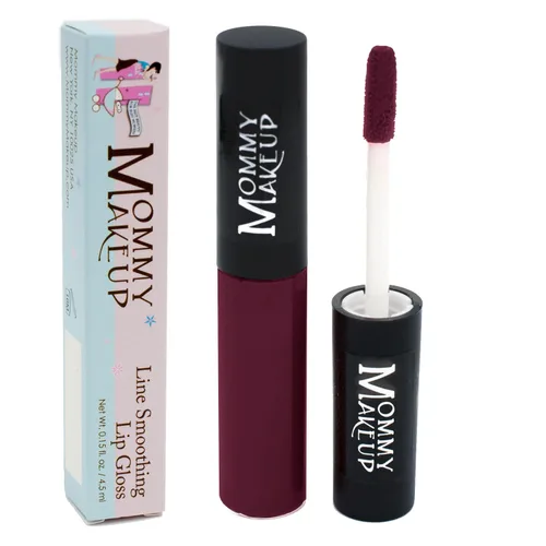 Vista 15 de Mommy Makeup Brillo labial suavizante de línea, brillo voluminoso tintado de alto brillo Color de labios hidratante con algas marrones y algas
