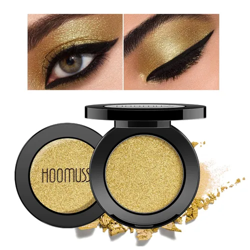 Vista 32 de Paleta de sombras de ojos ahumadas negras, 8 colores, gris oscuro, sombra de ojos ahumada para maquillaje gótico, negro, plateado, blanco, gris