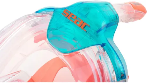 Vista 4 de SEAC Libera, Full Face Snorkeling Mask, Hypoallergenic Silicone, Quick Release, EN136:2000 Certified, 4 Sizes