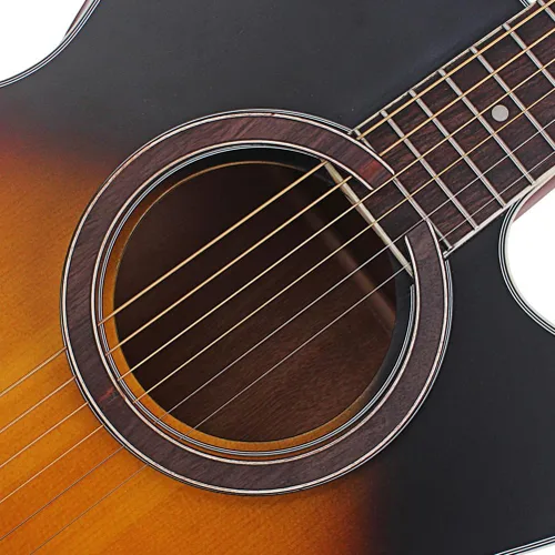 Vista 5 de Healifty - Tiras curvadas para guitarra acústica de 5.21 pulgadas, incrustaciones de madera laminada para accesorios populares y clásicos