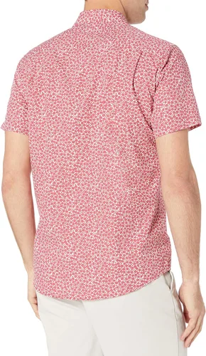 Vista 3 de Tienda Essentials - Camisa de popelina de manga corta de ajuste regular para hombre