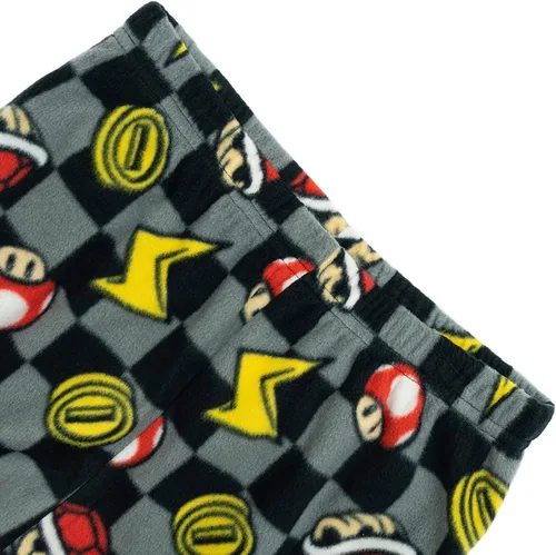 Vista 3 de SUPER MARIO Boys' Loose-fit Pajamas Set