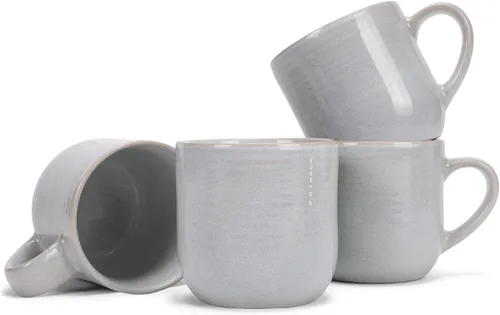 Vista 17 de Elanze Designs - Taza de café de cerámica con esmalte reactivo brillante, tamaño grande de 17 onzas líquidas, taza de cocina diaria de grado