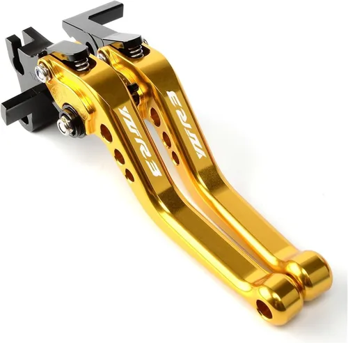 Vista 14 de Palancas de freno de embrague corto ajustables para motocicleta para Yamaha R3 YZF-R3 MT03 MT-03 2015 2016 2018 2019 2020 2021 2022 2023